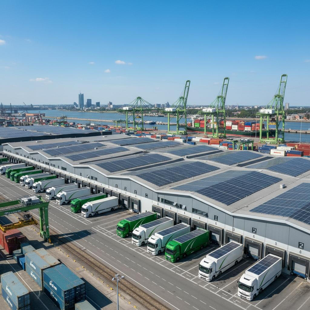 Loghidden Logistics Center in Antwerp