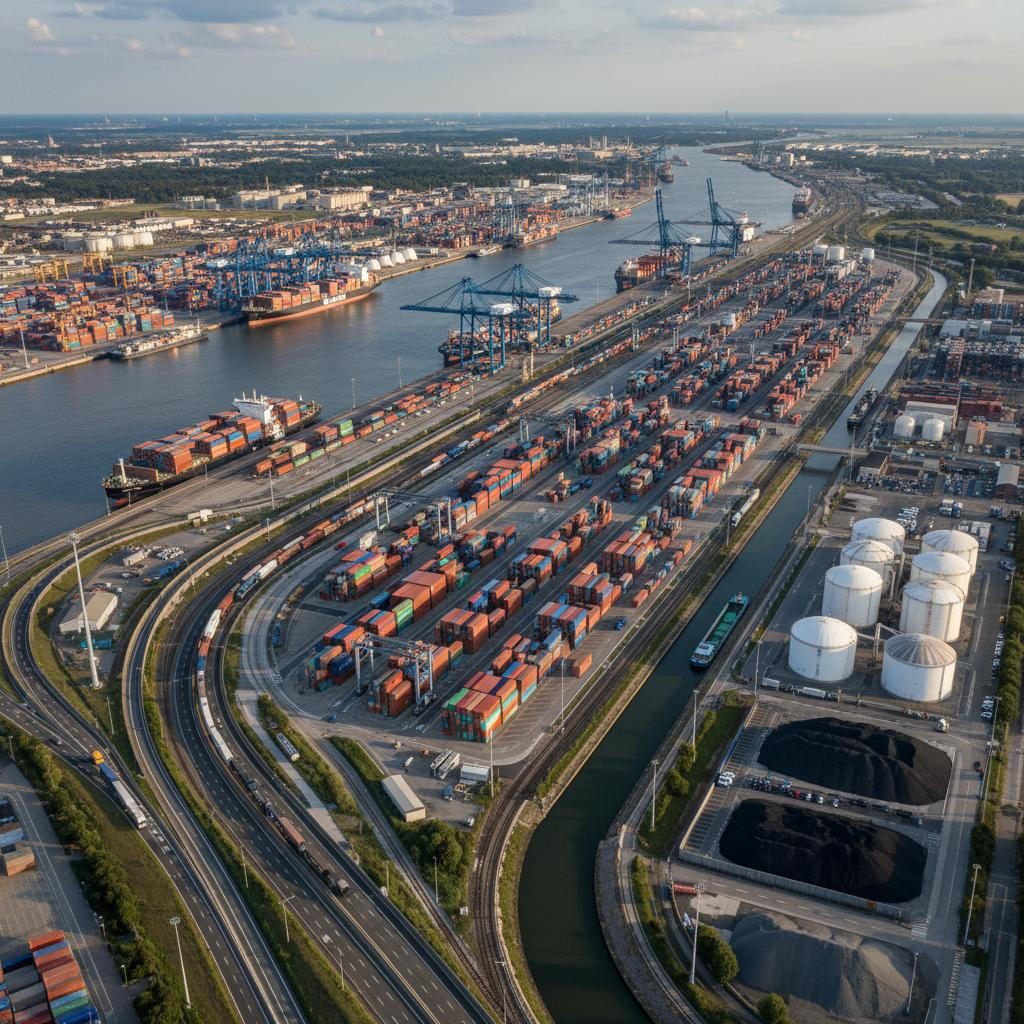 Overview Port of Antwerp
