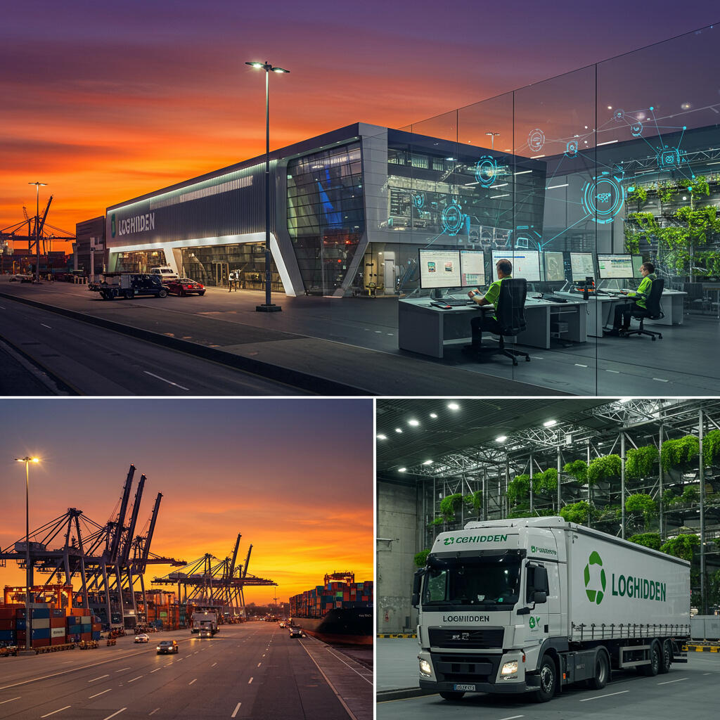 Loghidden Logistics Center Collage